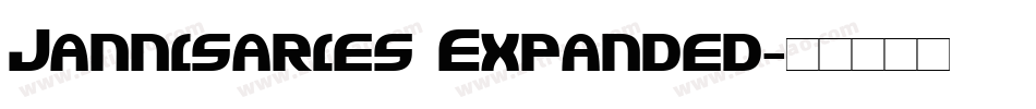 Jannisaries Expanded字体转换